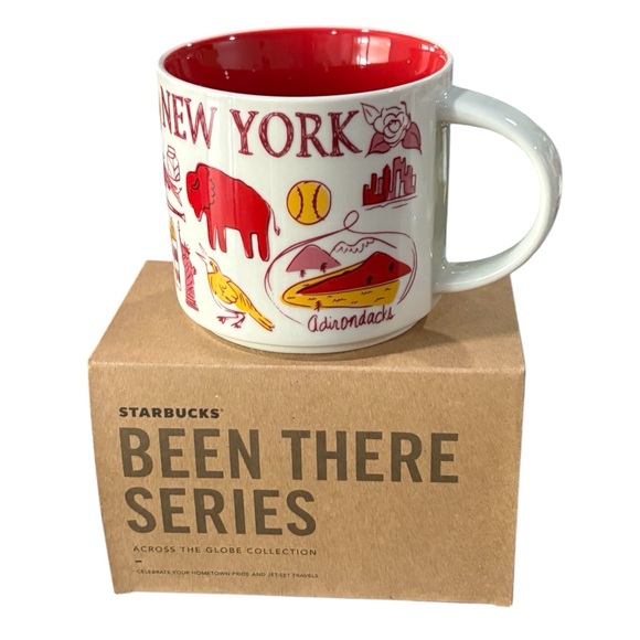 New Starbucks Been There Series New York Knickerbocker State Ceramic Mug, 14
Oz - Picture 1 of 6